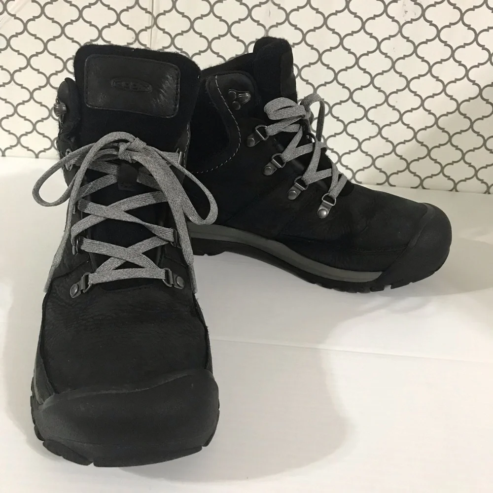 Keen Women's Kaci III Black Waterproof Boots 1026720 Size 9.5